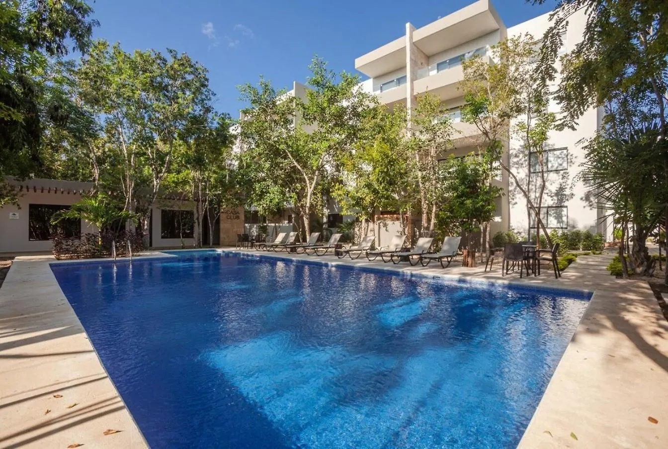 Сasa de vacaciones Modern Condo Wifi 200Mb, 2 Gyms, 6Pools, Balcony Playa del Carmen México